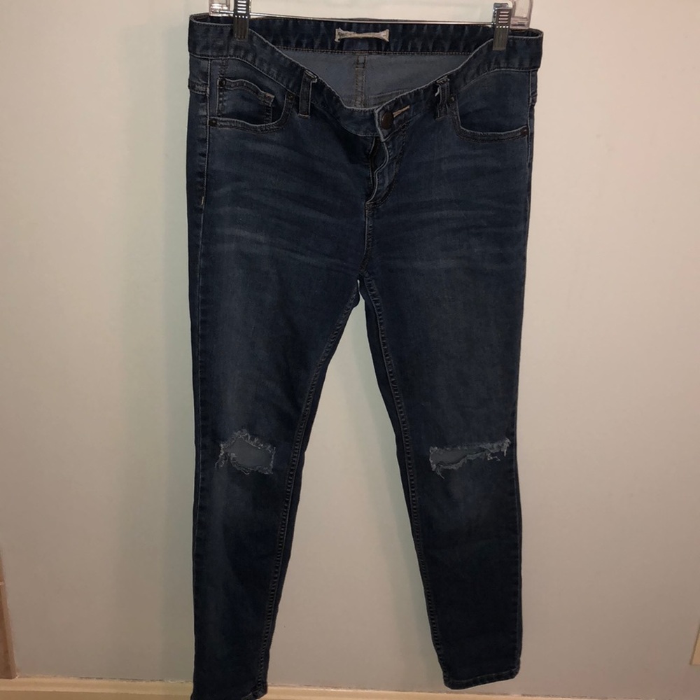 Free People ripped jeans